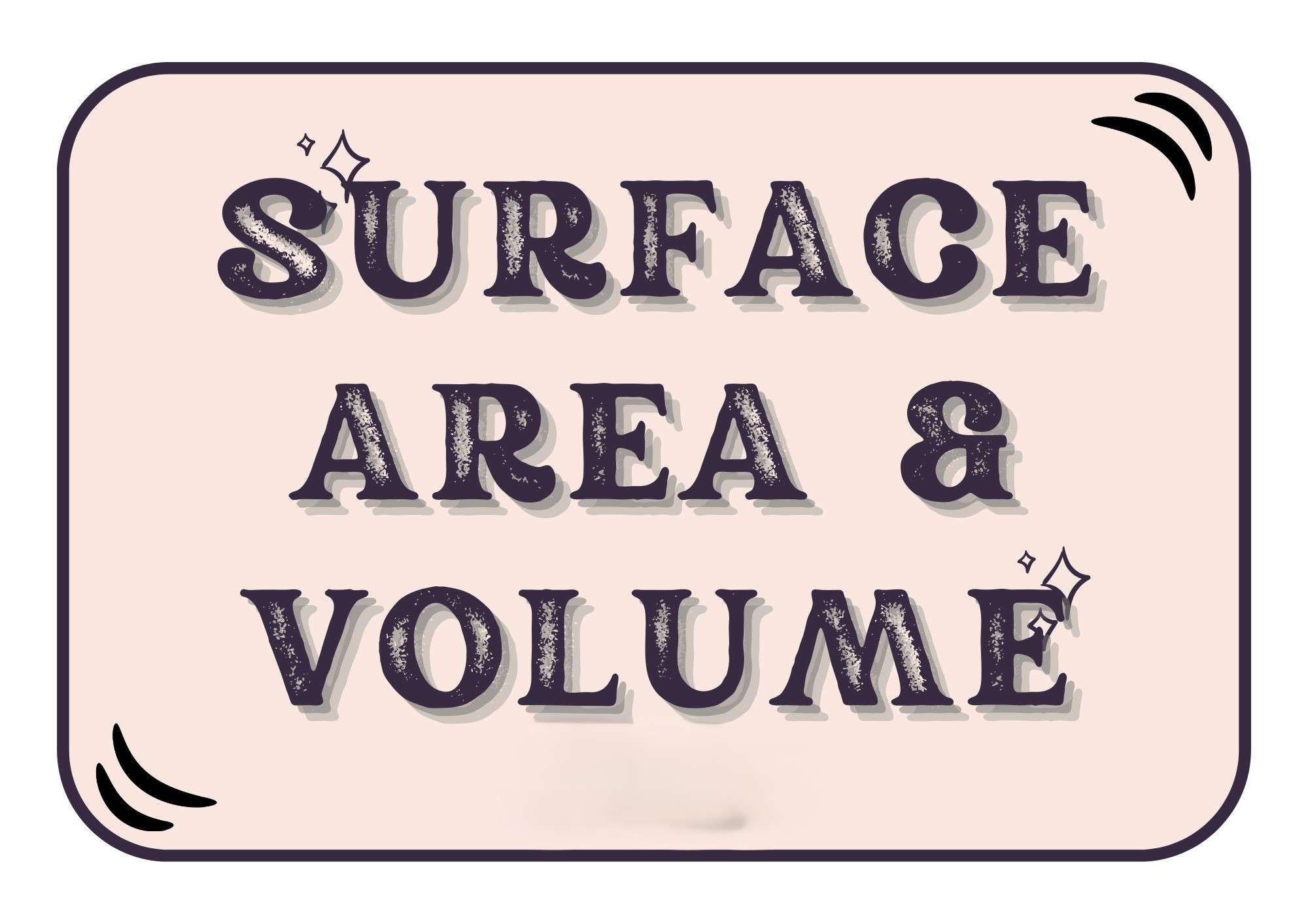 Surface Areas and Volumes